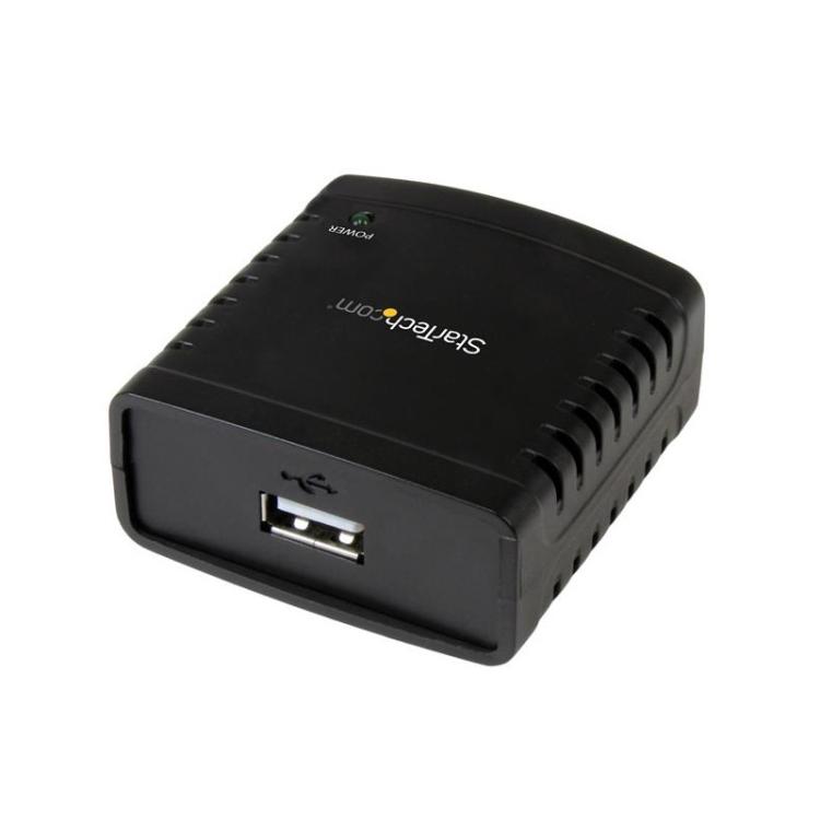 StarTech.com - Servidor de Impresión en Red Ethernet 10/100 Mbps a USB 2.0 con LPR