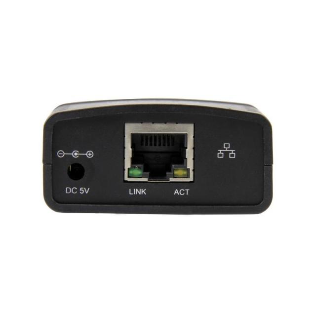 StarTech.com - Servidor de Impresión en Red Ethernet 10/100 Mbps a USB 2.0 con LPR