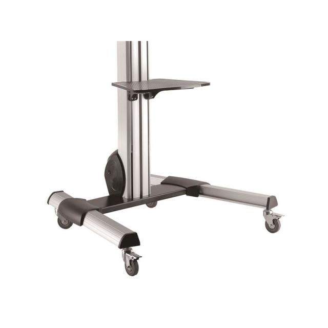 StarTech.com - Carro de Transporte para Televisor de 32 a 70 Pulgadas - Carrito AV Móvil Mesa Rodante para TV VESA con Ajuste de