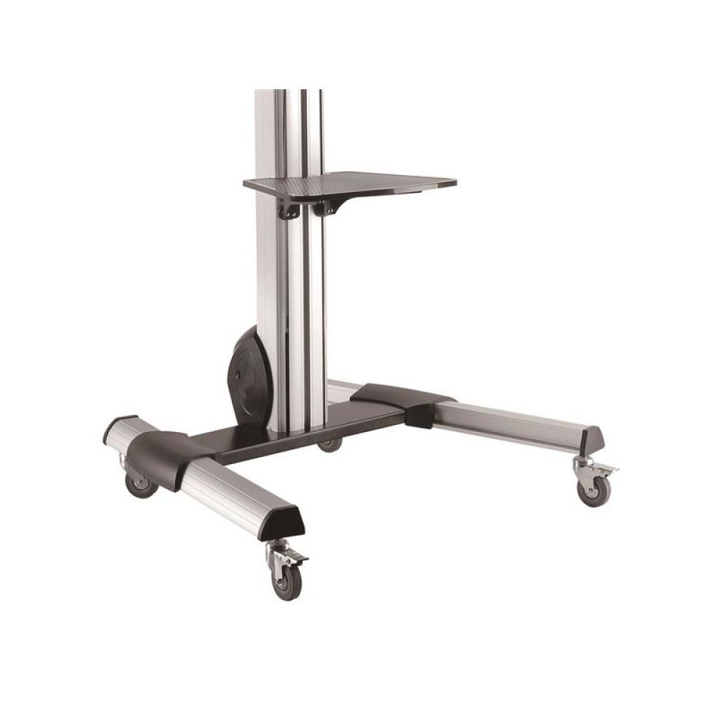 StarTech.com - Carro de Transporte para Televisor de 32 a 70 Pulgadas - Carrito AV Móvil Mesa Rodante para TV VESA con Ajuste de