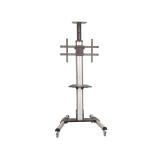 StarTech.com - Carro de Transporte para Televisor de 32 a 70 Pulgadas - Carrito AV Móvil Mesa Rodante para TV VESA con Ajuste de