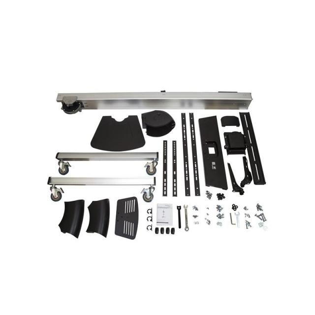 StarTech.com - Carro de Transporte para Televisor de 32 a 70 Pulgadas - Carrito AV Móvil Mesa Rodante para TV VESA con Ajuste de