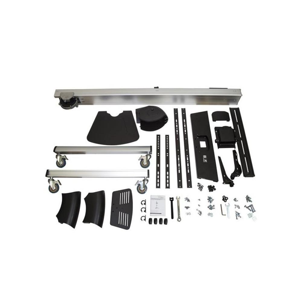 StarTech.com - Carro de Transporte para Televisor de 32 a 70 Pulgadas - Carrito AV Móvil Mesa Rodante para TV VESA con Ajuste de