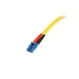 StarTech.com - Cable Adaptador de Red de 1m Monomodo Dúplex Fibra Óptica LC-SC - Patch Duplex Modo Sencilla