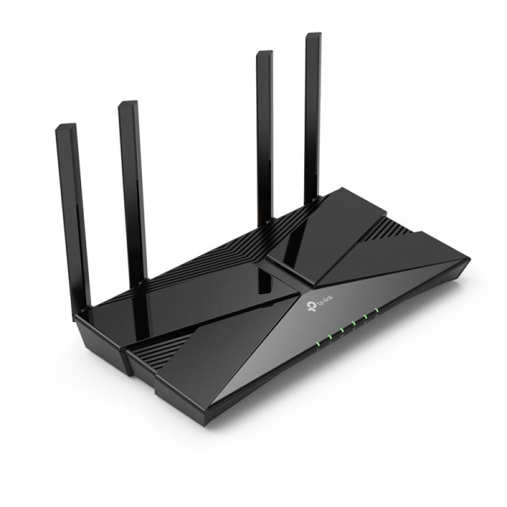 TP-Link - EX220 router inalámbrico Gigabit Ethernet Doble banda (2,4 GHz / 5 GHz) Negro