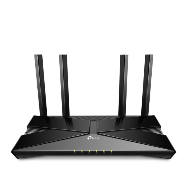 TP-Link - EX220 router inalámbrico Gigabit Ethernet Doble banda (2,4 GHz / 5 GHz) Negro