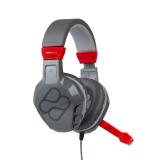 Blade Gaming - Samus Auriculares Alámbrico Diadema Juego Negro, Gris, Rojo
