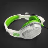 Blade Gaming - Ghost Auriculares Alámbrico Diadema Juego Verde, Transparente, Blanco