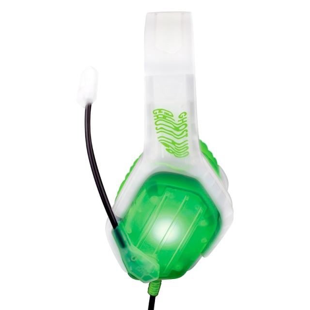 Blade Gaming - Ghost Auriculares Alámbrico Diadema Juego Verde, Transparente, Blanco