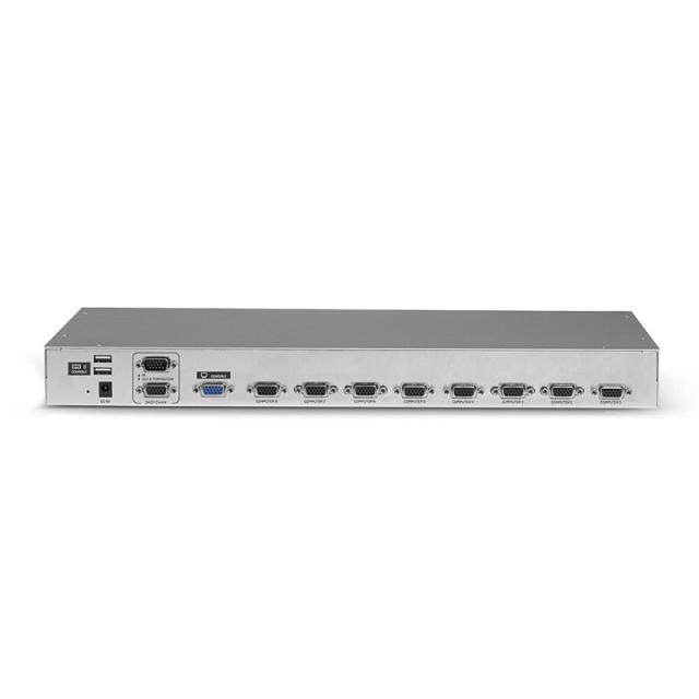 Lindy - 39526 interruptor KVM Montaje en rack Plata