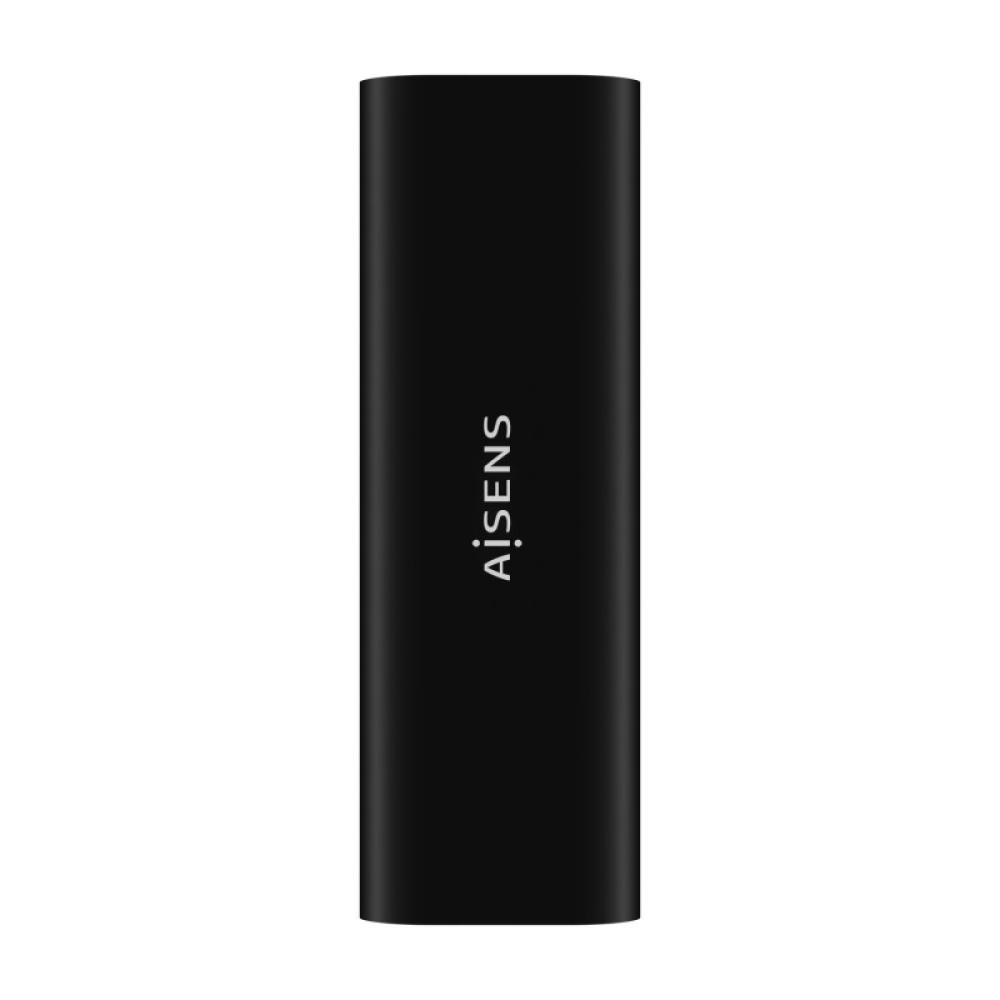 AISENS - Caja Externa M.2 (NGFF) ASM2-014B SATA/NVMe A USB3.1 Gen2, Negro