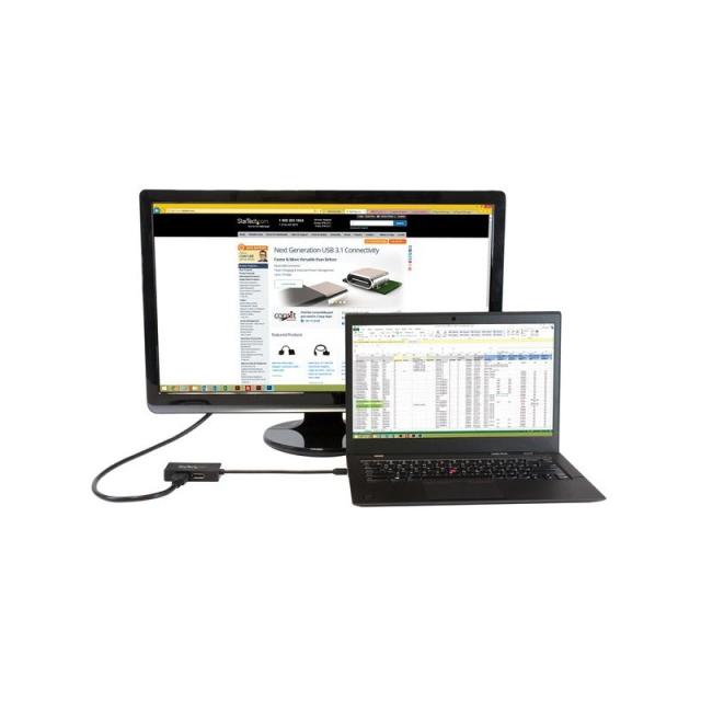 StarTech.com - Adaptador de vídeo externo triple head Mini DisplayPort a DVI HDMI y DP conversor