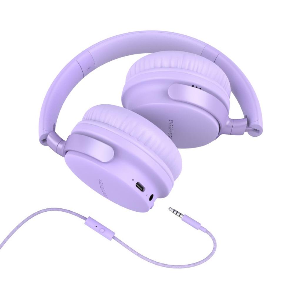 Energy Sistem - Style 3 Auriculares Inalámbrico y alámbrico Diadema Llamadas/Música Bluetooth Lavanda