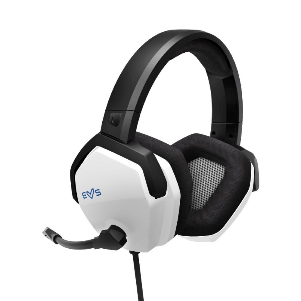 Energy Sistem - ESG 3 White Auriculares Alámbrico Banda para cuello Juego Negro, Blanco