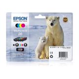 Epson - Polar bear Multipack 26 4 colores