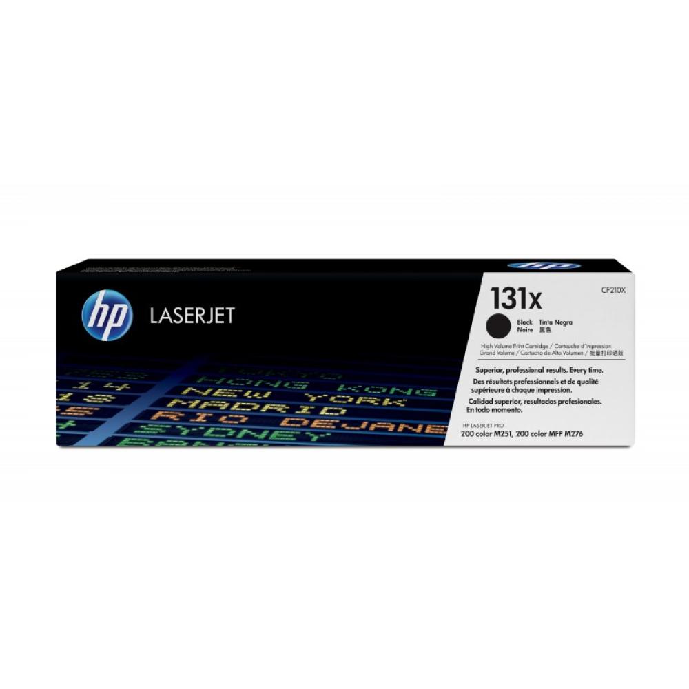 HP - Cartucho de tóner original LaserJet 131X de alta capacidad negro