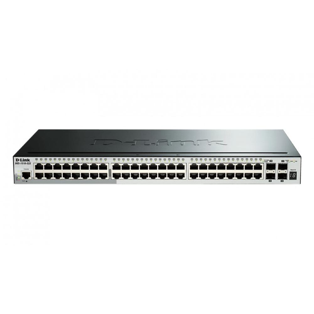 D-Link - DGS-1510-20/E switch Gestionado L2/L3 Gigabit Ethernet (10/100/1000) 1U Gris
