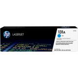 HP - Cartucho de tóner original LaserJet 131A cian
