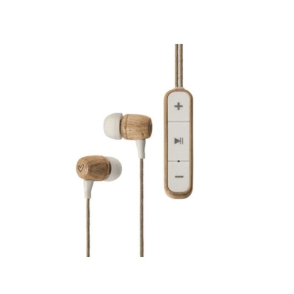 Energy Sistem - Earphones Eco BT Auriculares Inalámbrico Dentro de oído Llamadas/Música Bluetooth Madera