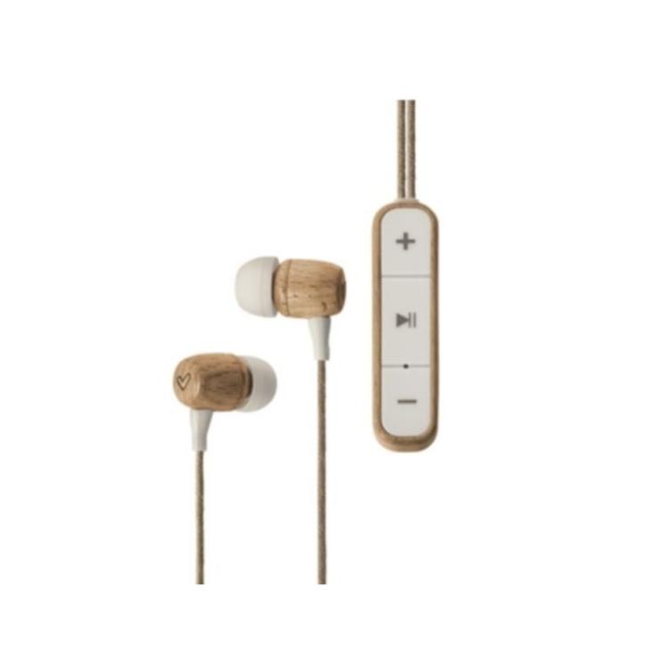 Energy Sistem - Earphones Eco BT Auriculares Inalámbrico Dentro de oído Llamadas/Música Bluetooth Madera