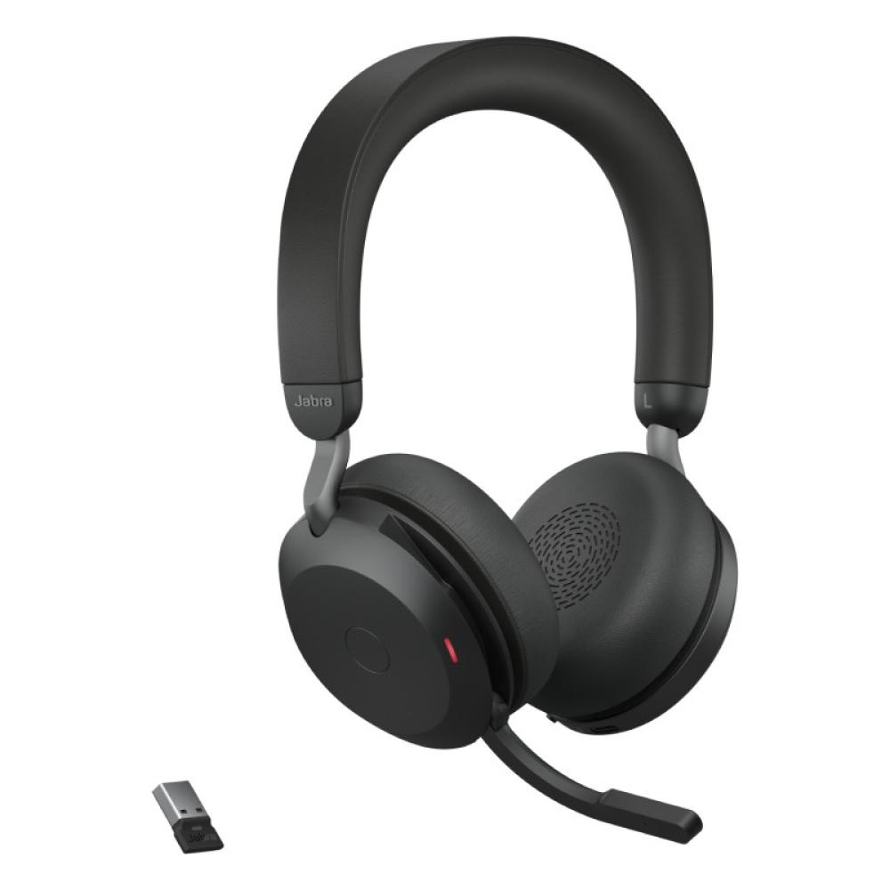 Jabra - Evolve2 75 Auriculares Inalámbrico y alámbrico Diadema Oficina/Centro de llamadas Bluetooth Base de carga Negro