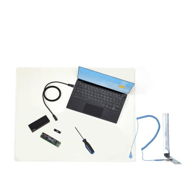 StarTech.com - Alfombrilla Antiestática, Superficie Antiestática para la Reparación de Electrónicos para Me - SM-ANTI-STATIC-MAT