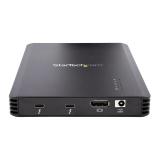 StarTech.com - Caja Thunderbolt 3&trade de 4 Bahías NVMe M.2 para SSD, con 1 Puerto de Vídeo DisplayPort y 2 Thunderbolt 3, 40gb