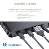 StarTech.com - Caja Thunderbolt 3&trade de 4 Bahías NVMe M.2 para SSD, con 1 Puerto de Vídeo DisplayPort y 2 Thunderbolt 3, 40gb