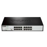 D-Link - DGS-1016D/E switch No administrado Negro, Metálico