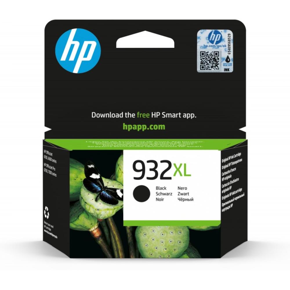 HP - Cartucho de tinta original 932XL de alta capacidad negro