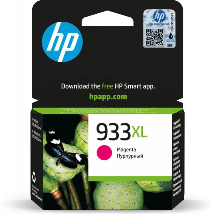 HP - Cartucho de tinta original 933XL de alta capacidad magenta