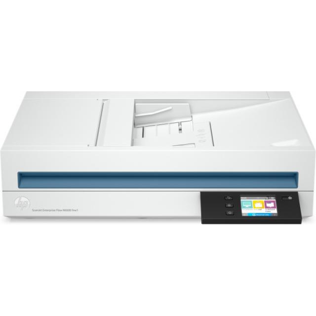 HP - Scanjet Enterprise Flow N6600 fnw1 Escáner de superficie plana y alimentador automático de documentos (ADF) 1200 x 1200 DPI