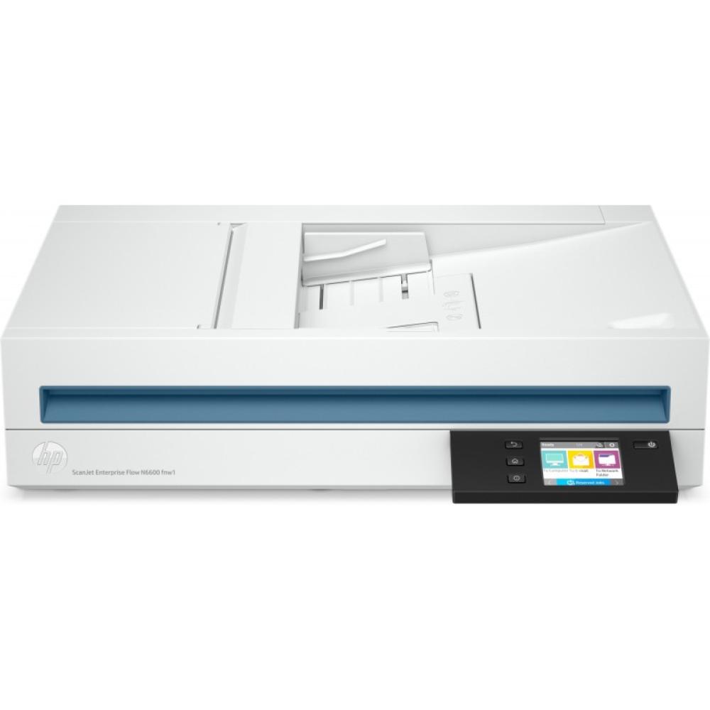 HP - Scanjet Enterprise Flow N6600 fnw1 Escáner de superficie plana y alimentador automático de documentos (ADF) 1200 x 1200 DPI