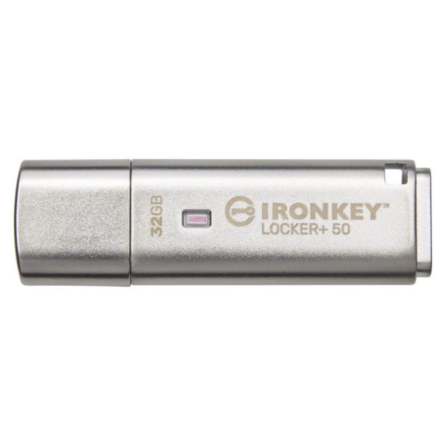 Kingston Technology - IronKey 32GB IKLP50 AES USB, w/256bit Encryption