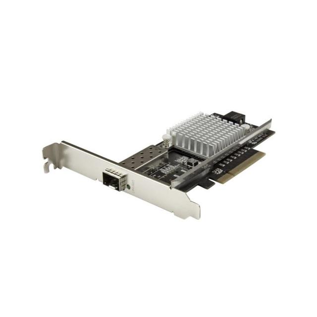 StarTech.com - Tarjeta de Red PCI Express 10G con Ranura SFP+ Abierta - Chipset Intel - Multimodo y Monomodo