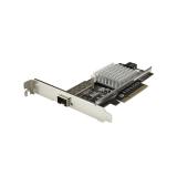 StarTech.com - Tarjeta de Red PCI Express 10G con Ranura SFP+ Abierta - Chipset Intel - Multimodo y Monomodo