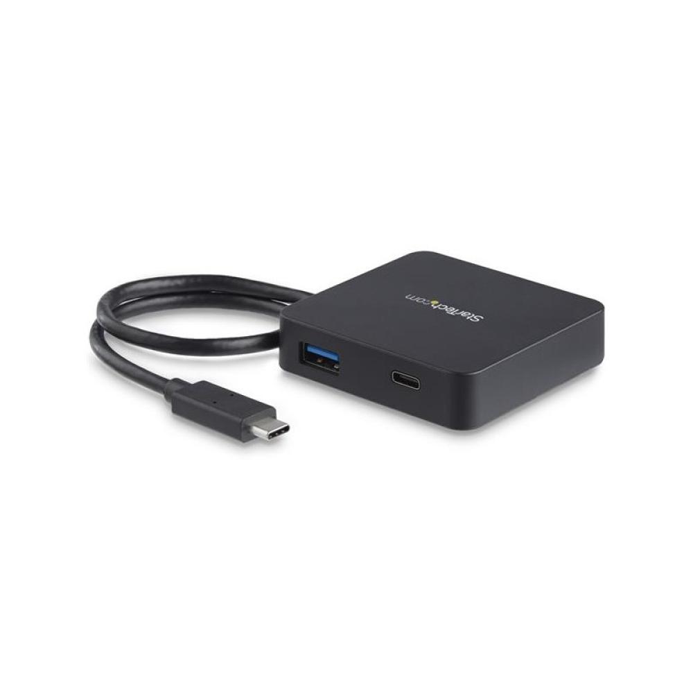 StarTech.com - Adaptador Multipuertos USB C - Mini Dock Portátil USB-C 4K HDMI - Gigabit Ethernet - Hub USB 3.0 (1x USB-A 1x USB