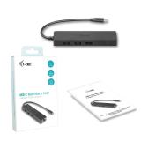 i-tec - Advance USB-C Slim Passive HUB 3 Port + Gigabit Ethernet Adapter