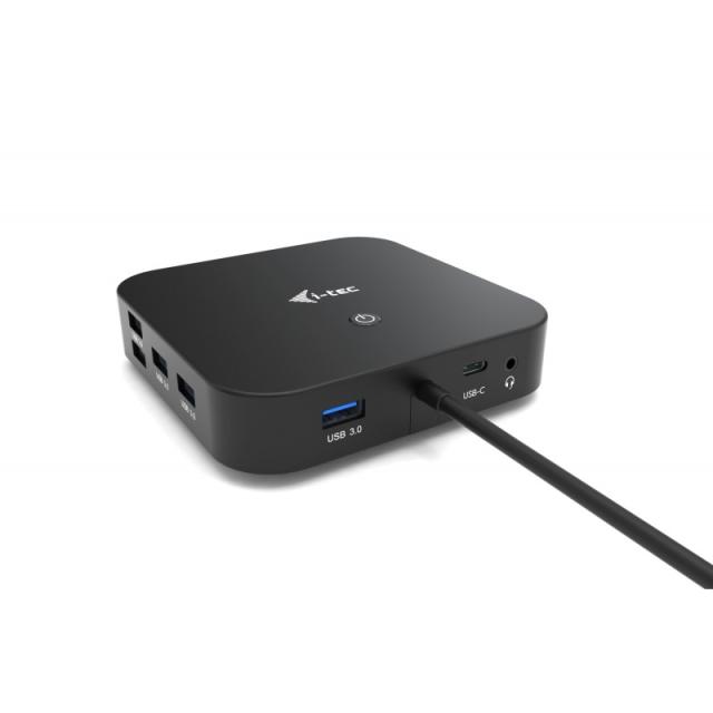 i-tec - USB-C HDMI DP Docking Station with Power Delivery 100 W