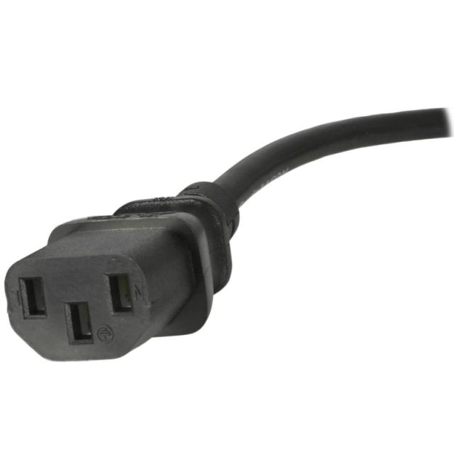 StarTech.com - Cable de 1m (3 pies) de Alimentación de Ordenador para el Reino Unido UK, BS1363 a C13, 18AWG, 10A 250V, Cable In