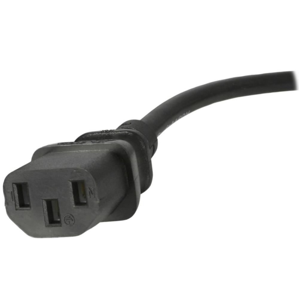 StarTech.com - Cable de 1m (3 pies) de Alimentación de Ordenador para el Reino Unido UK, BS1363 a C13, 18AWG, 10A 250V, Cable In