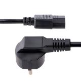 StarTech.com - Cable de 1m (3 pies) de Alimentación para Ordenador, 18AWG, UE Schuko a C13, 250V 10A, Cable de Corriente, Cable