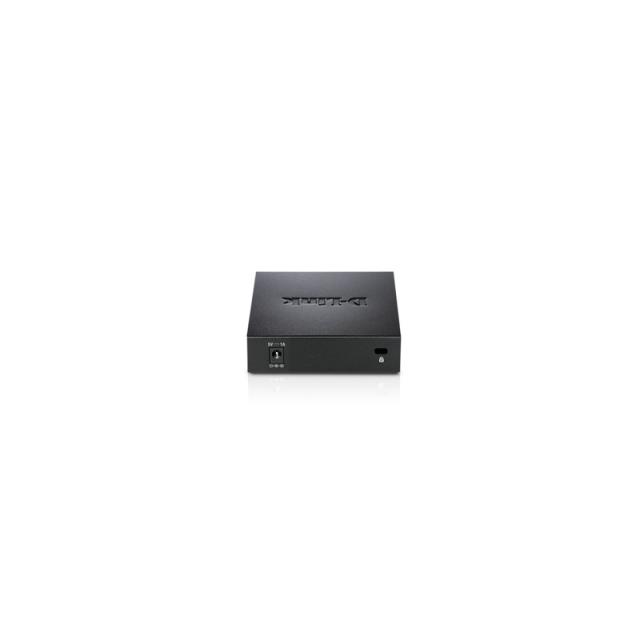 D-Link - DES-105 switch No administrado Negro