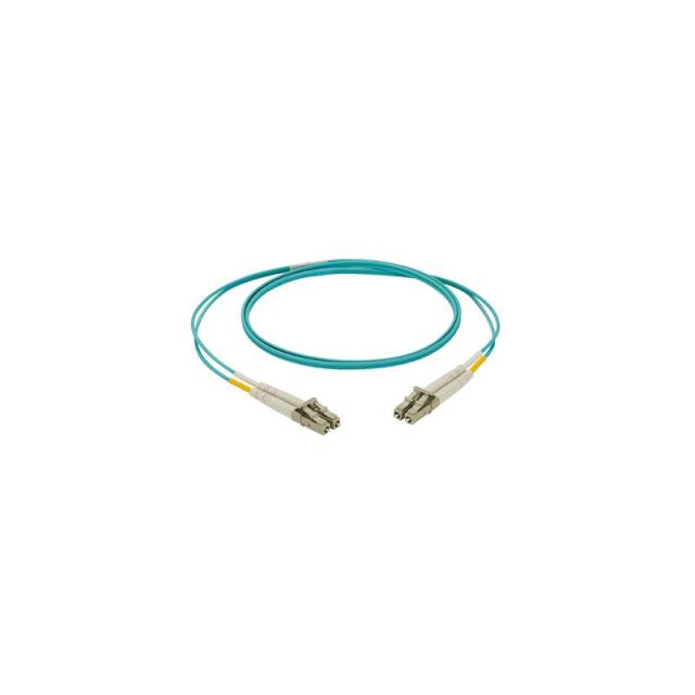 Panduit - NKFPX2ELLLSM005 cable de fibra optica 5 m LC OM3 Color aguamarina, Azul