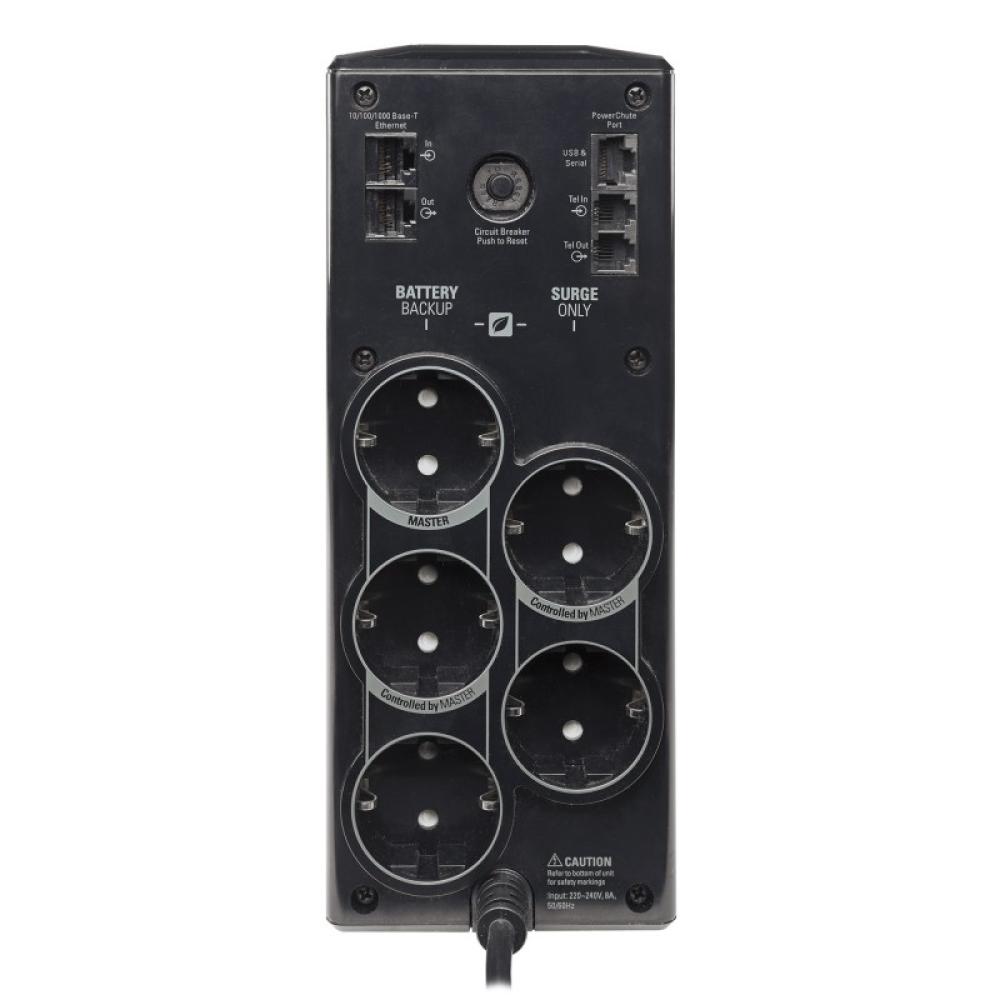 APC - Back-UPS Pro sistema de alimentación ininterrumpida (UPS) Línea interactiva 0,9 kVA 540 W 5 salidas AC