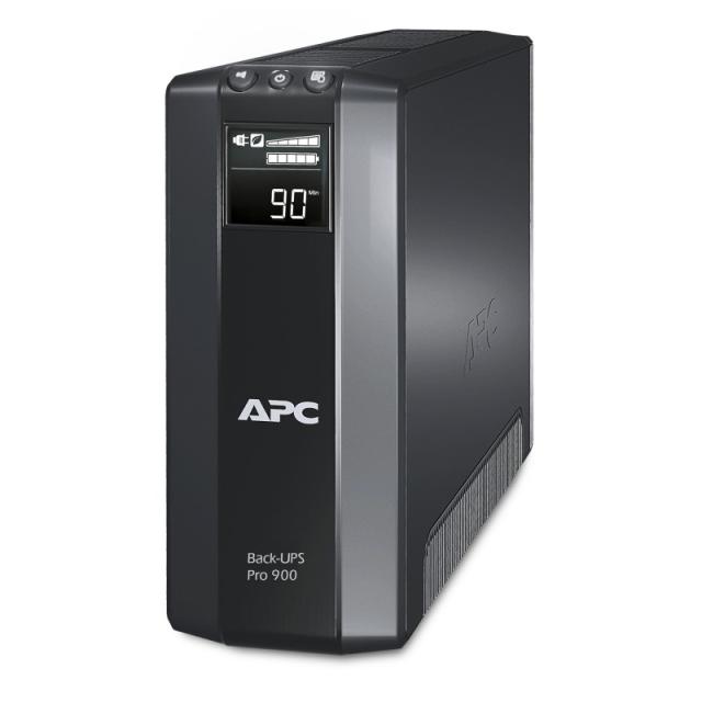 APC - Back-UPS Pro sistema de alimentación ininterrumpida (UPS) Línea interactiva 0,9 kVA 540 W 5 salidas AC