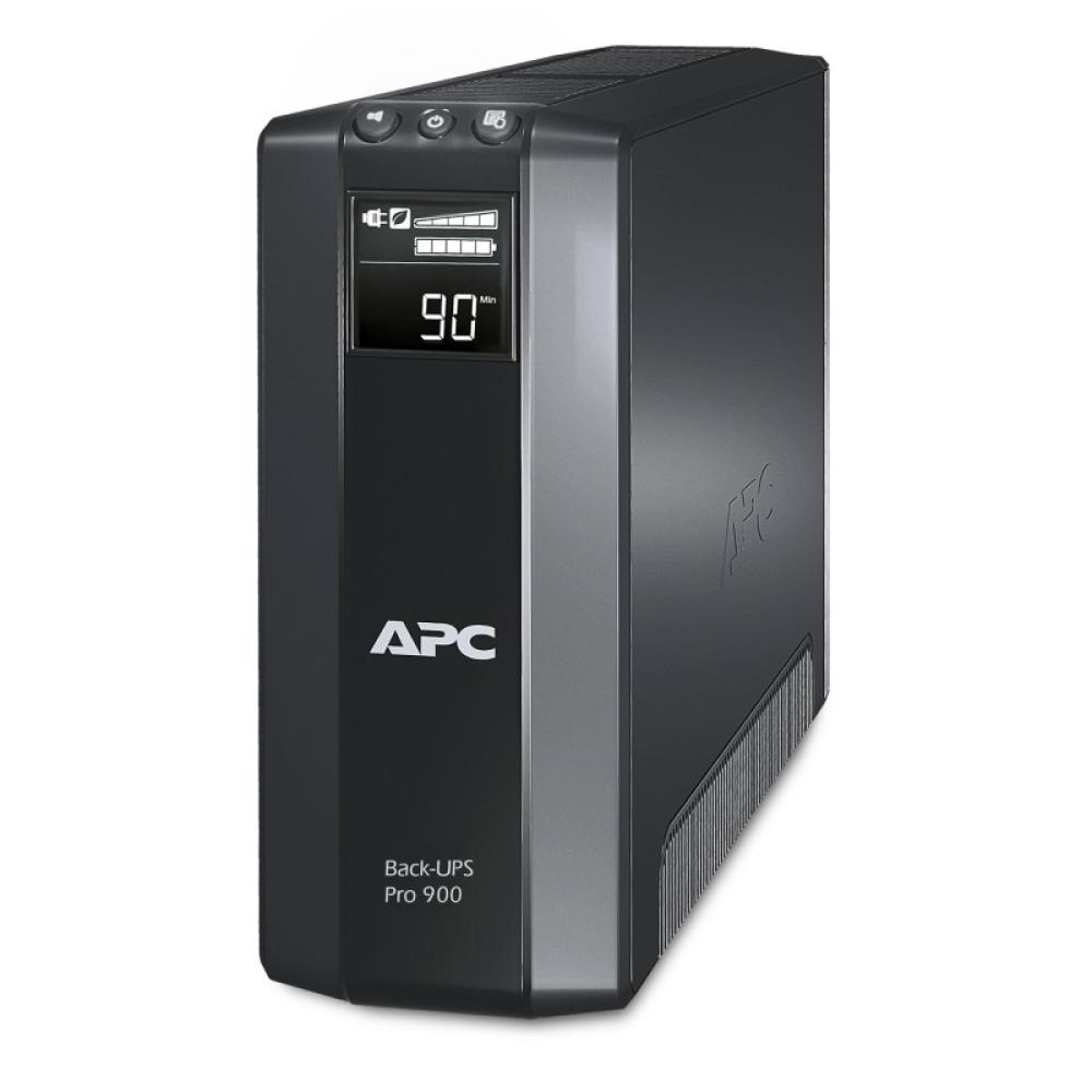 APC - Back-UPS Pro sistema de alimentación ininterrumpida (UPS) Línea interactiva 0,9 kVA 540 W 5 salidas AC