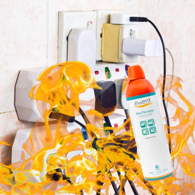 Ewent - Spray Extintor fuego