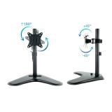 TooQ - DB1701TN-B soporte para monitor 81,3 cm (32") Negro Escritorio