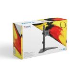 TooQ - DB1701TN-B soporte para monitor 81,3 cm (32") Negro Escritorio